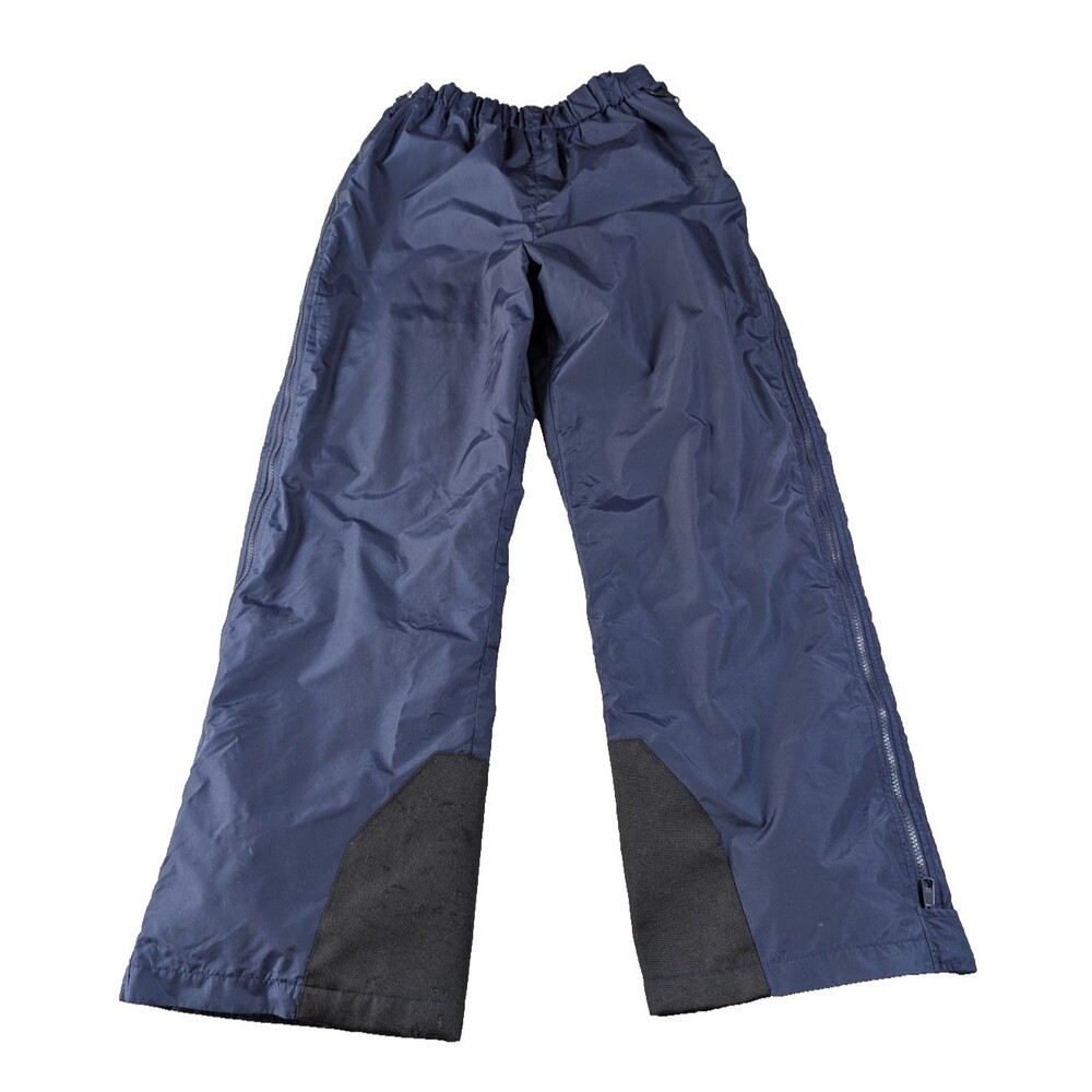 Columbia Snow Pants Men’s M Blue Water Resistant Lined Side Zips Vintage 90s